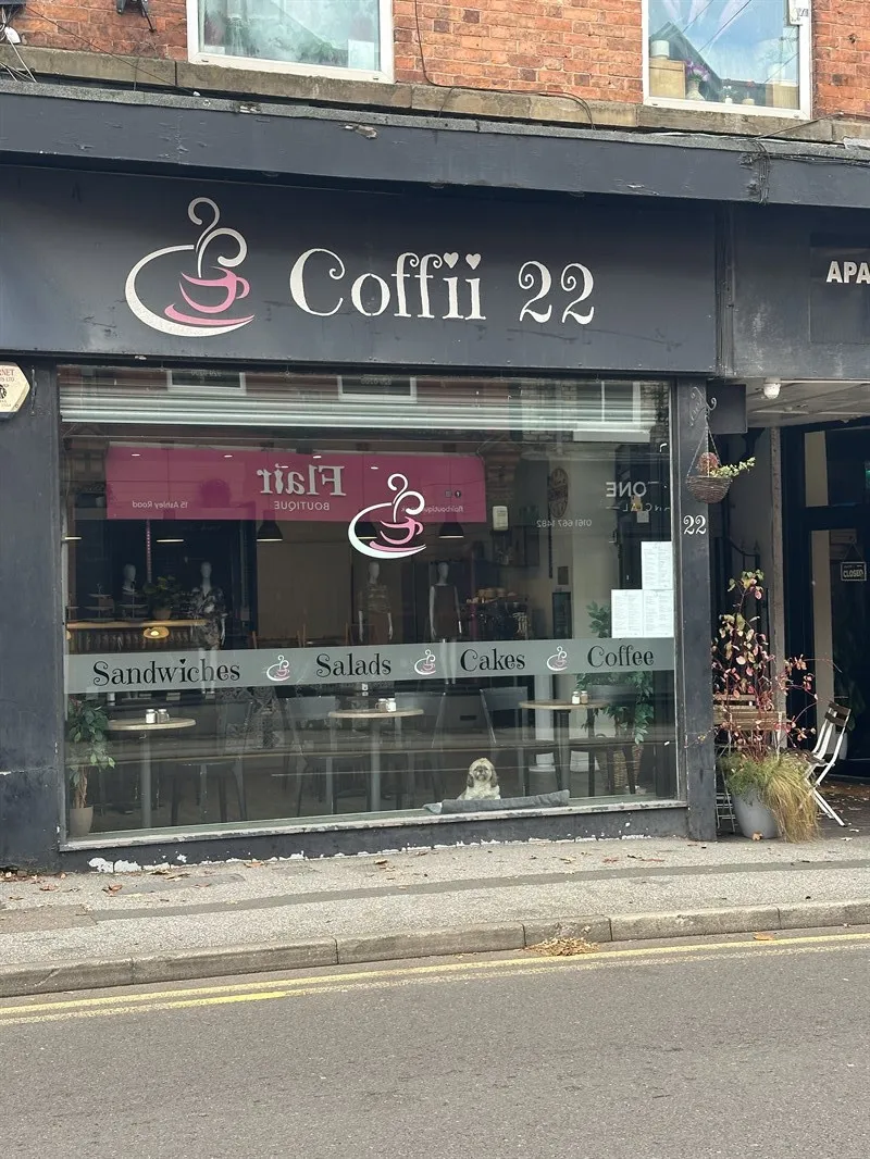 Advertise in Our Cafe – One of Altrincham's Hidden Gems! ad space on Spiky Carrot