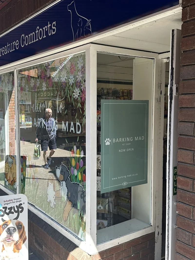 Advertise Where Pet Lovers Shop — Barking Mad, Sandbach ad space on Spiky Carrot