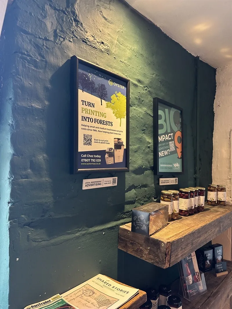 Advertise Your Business Inside The Dunham Barn ad space on Spiky Carrot