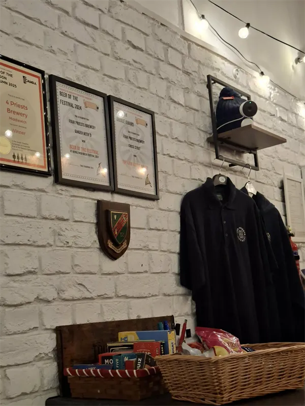 Four Priests Brewery in Middlewich