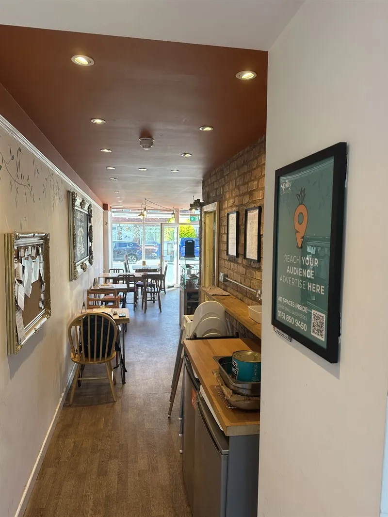 Number 9 Cafe — Get Seen by Warrington’s Welcoming Community ad space on Spiky Carrot