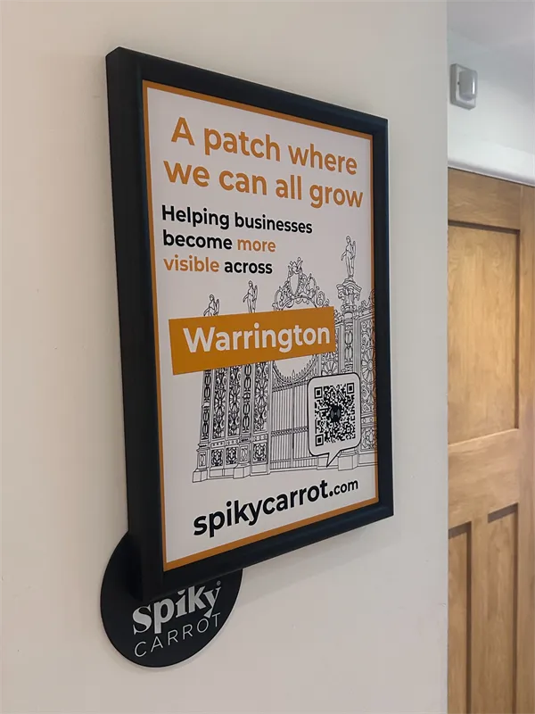 Spiky Carrot visibility frame at Number Nine
